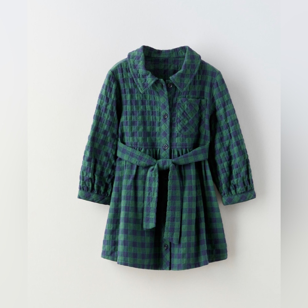 Baby checkered dress